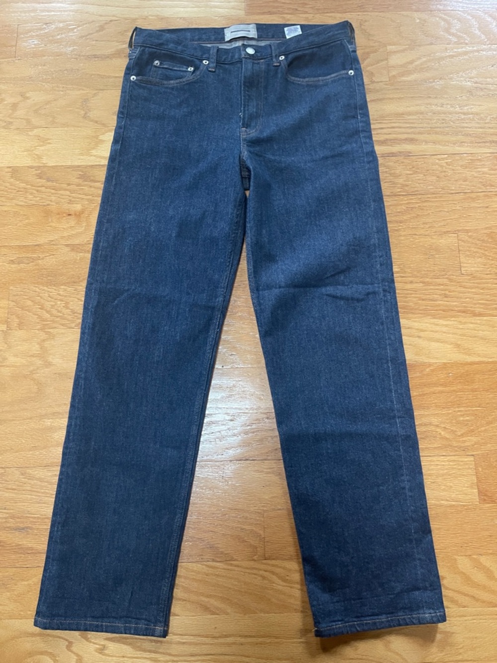 Everlane Selvedge Loose Straight Jeans, 30x32